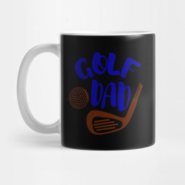 Golf Dad Ever Ain't No Daddy Gifts for Men by TheOptimizedCreative